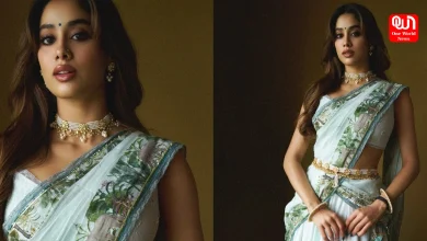 Janhvi Kapoor, Custom Linen Lehenga