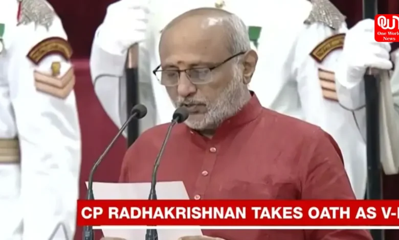 CP Radhakrishnan, 15th Vice President
