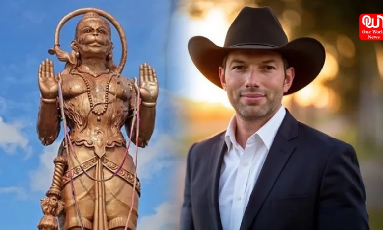 False Hindu God, Texas Republican Leader Draws Backlash, Hanuman Statue