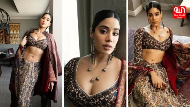 Janhvi Kapoor, Jamawar-Inspired Couture