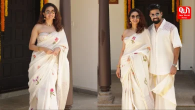 Keerthy Suresh, The Kasavu Saree