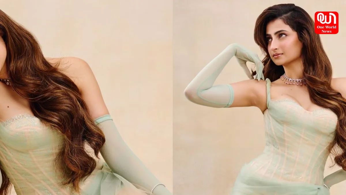 Palak Tiwari, Pastel Corset Gown