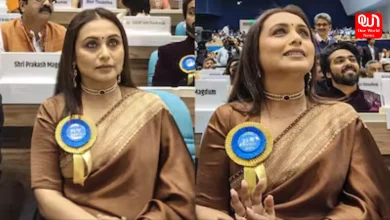 Rani Mukerji, Sabyasachi Saree, 71st National Film Awards