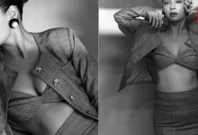 Surveen Chawla, Chic Three-Piece