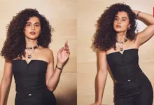 Taapsee Pannu Blacksuit