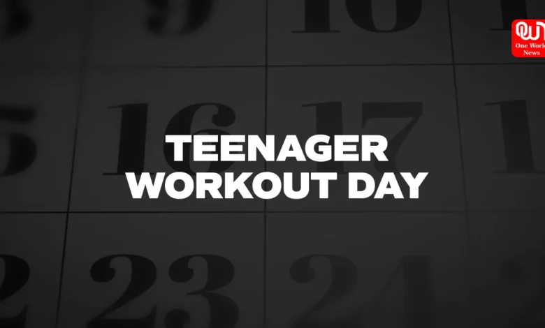 Teenager Workout Day