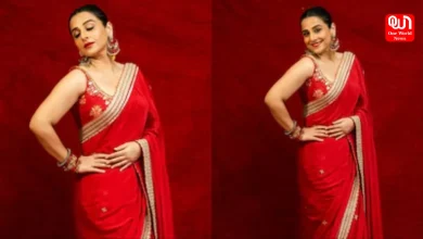 Vidya Balan, Maa Brahmacharini, Red Saree