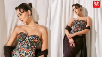 Ananya Panday, Bandhani Saree