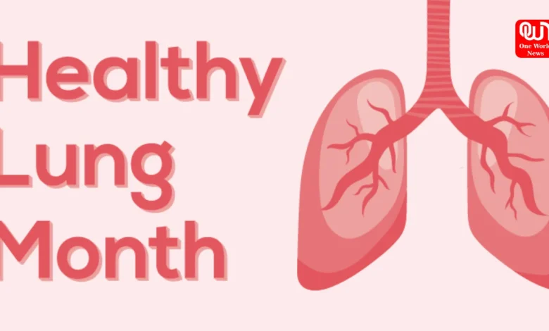 Healthy Lung Month