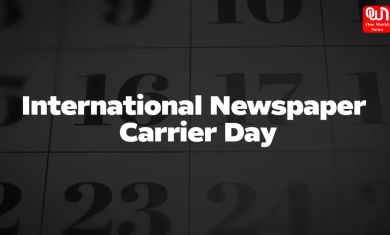 International Newspaper Carrier Day