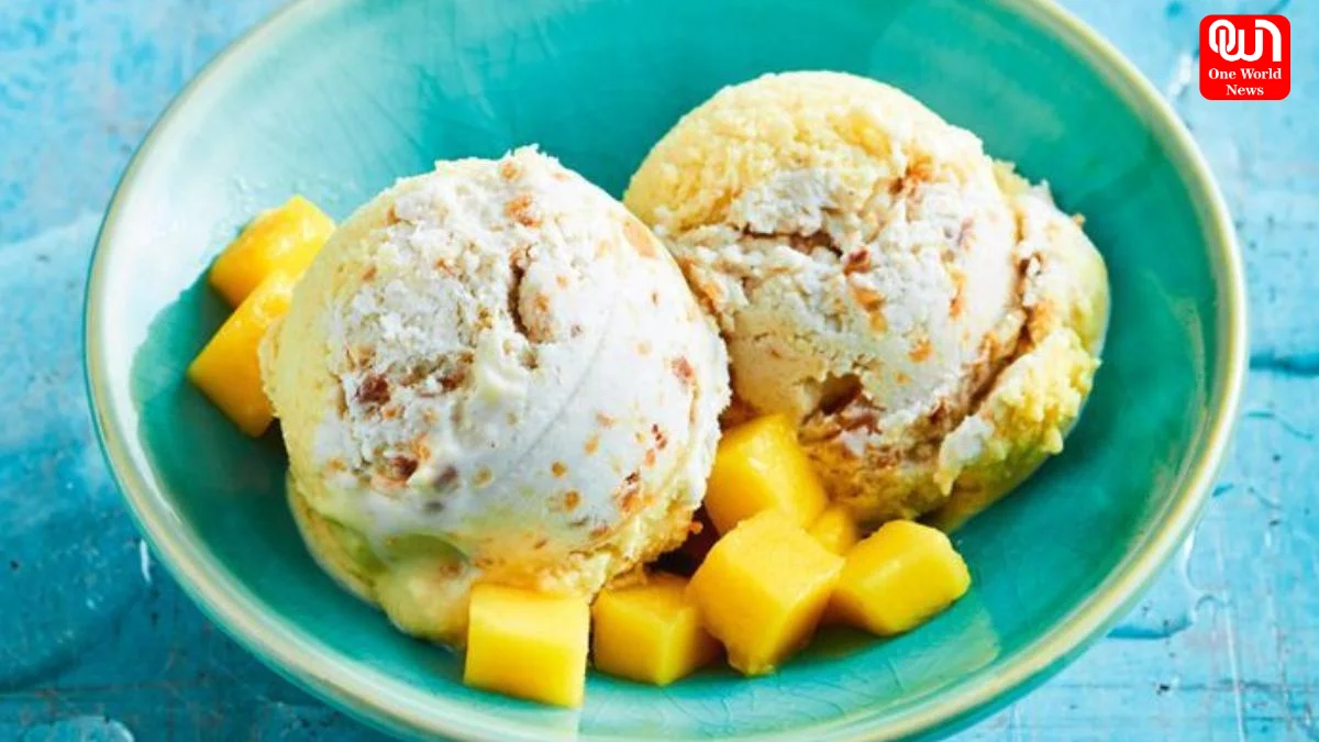 Mango Coconut Ice Cream Recipe