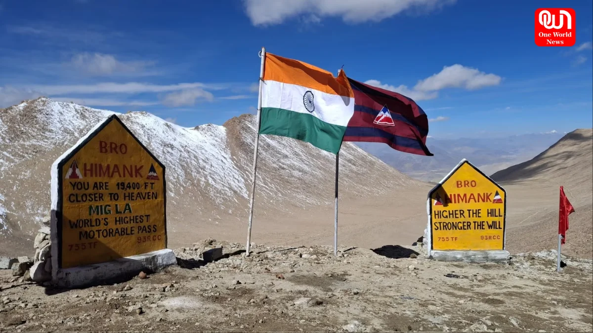 World Highest Motorable Road, Mig La Pass