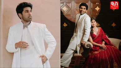 Allu Sirish, Manish Malhotra Sherwani, Allu Sirish Engagement