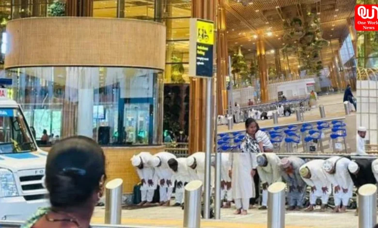 Bengaluru Airport Namaz Video