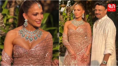 Jennifer Lopez Glamour To Udaipur, Manish Malhotra Saree