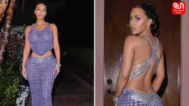 Kim Kardashian, Halle Berry–Inspired Bond Look