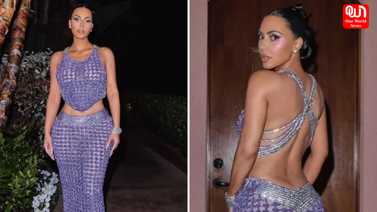 Kim Kardashian, Halle Berry–Inspired Bond Look