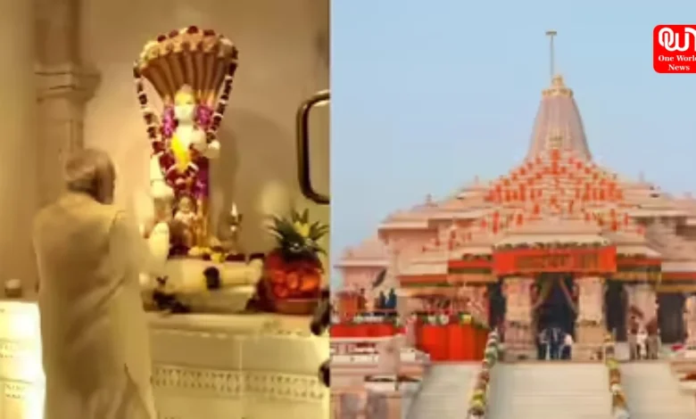 PM Modi Ayodhya Visit, Flag Hoisting Ceremony