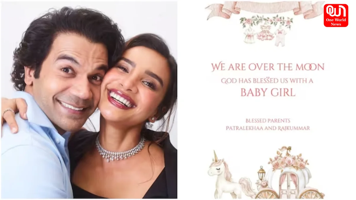 Rajkummar Rao, Patralekhaa Welcome A Baby Girl