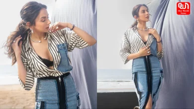 Rakul Preet Singh, Rs 51K Denim-Coordinated Look