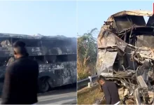 Accident Due To Fog On Delhi-Agra Expressway