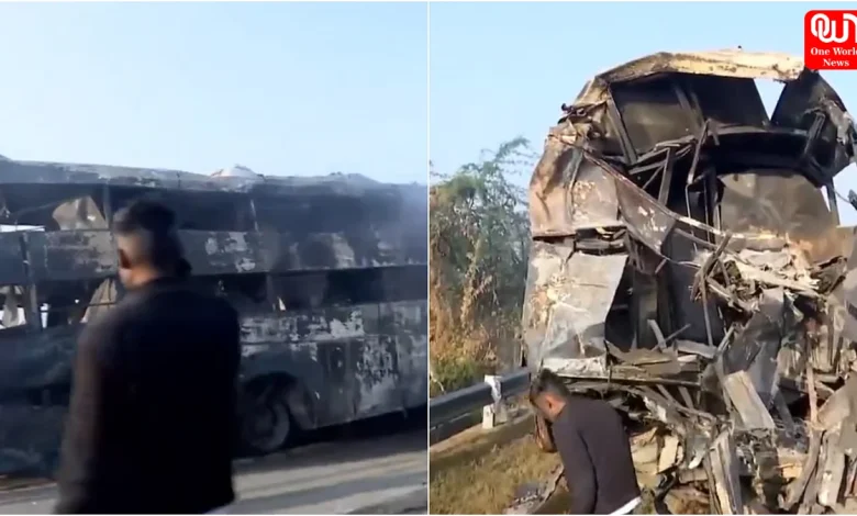Accident Due To Fog On Delhi-Agra Expressway