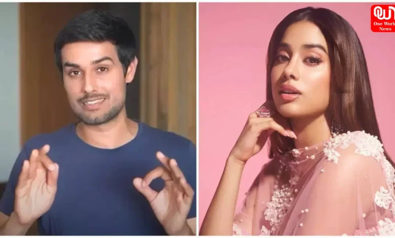Dhruv Rathee Janhvi Kapoor Controversy