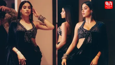 Janhvi Kapoor, Velvet Sarees