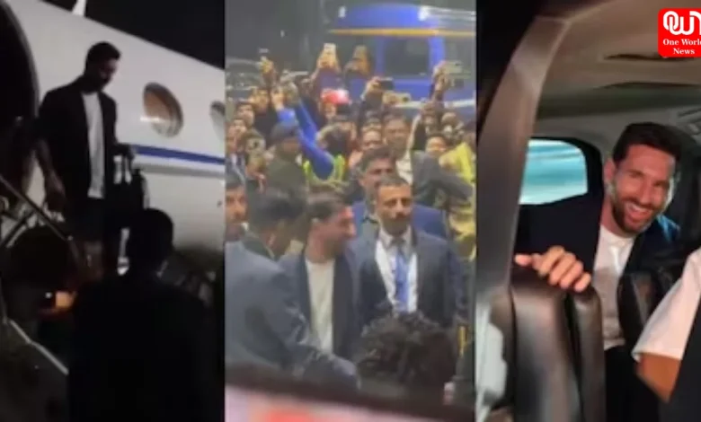 Lionel Messi Arrives In Kolkata
