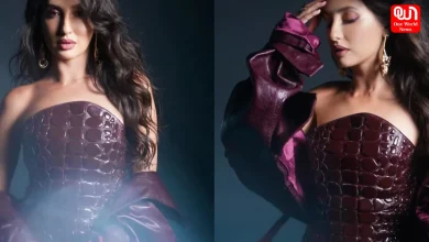 Nora Fatehi, Global Pop Star, David Koma Look