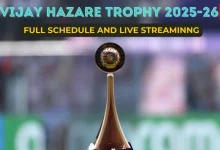 Vijay Hazare Trophy 2025-26