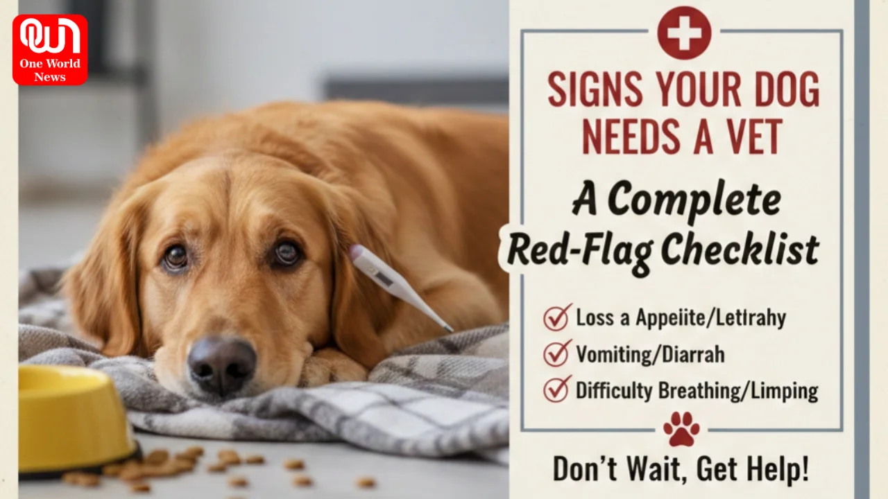 Signs Your Dog Needs a Vet Visit