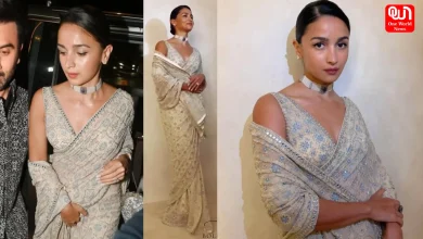 Alia Bhatt, Arpita Mehta Saree