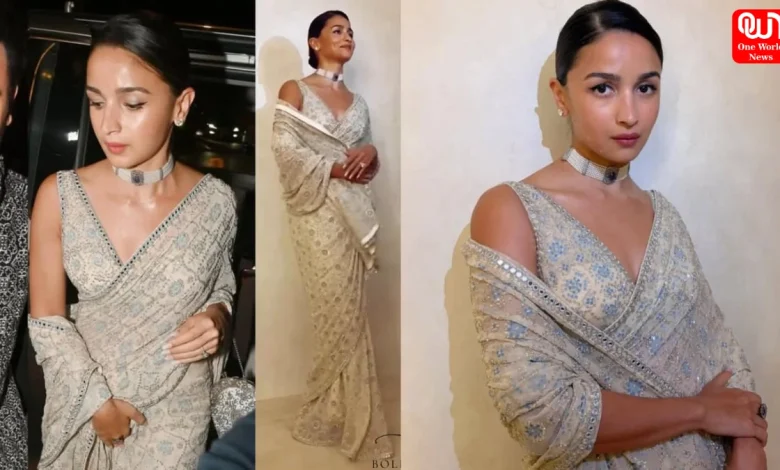 Alia Bhatt, Arpita Mehta Saree