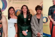 Harmanpreet Kaur, Smriti Mandhana, Jemimah Rodrigues, Reliance Foundation Event