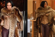 Kim Kardashian, Saint Sernin, The New Year With Retro Drama