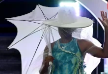 Naomi Osaka, Jellyfish-Inspired Tennis Outfit, Australian Open match