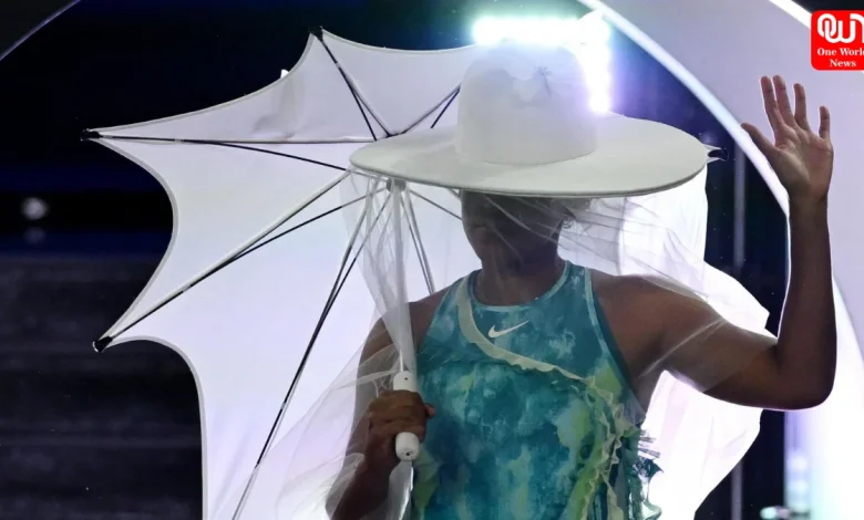 Naomi Osaka, Jellyfish-Inspired Tennis Outfit, Australian Open match