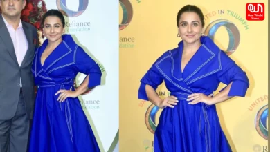 Vidya Balan Cobalt Blue Dress