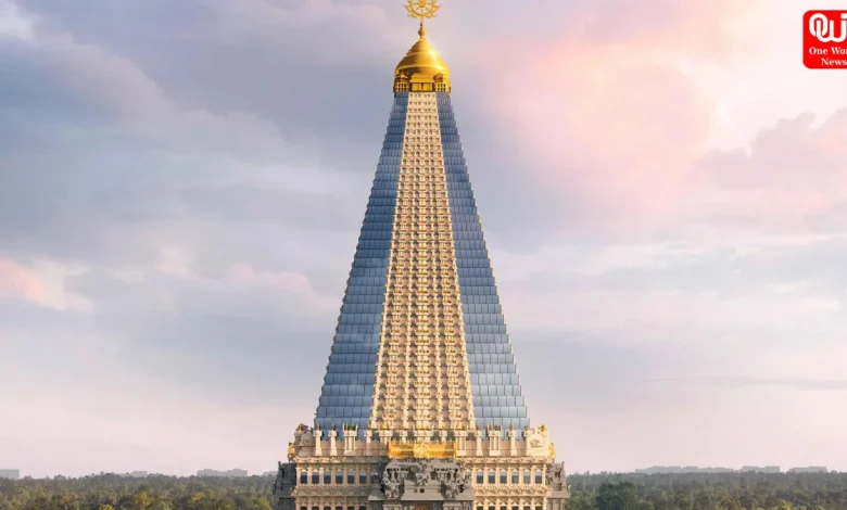 430-Foot Hare Krishna Heritage Tower, Hyderabad