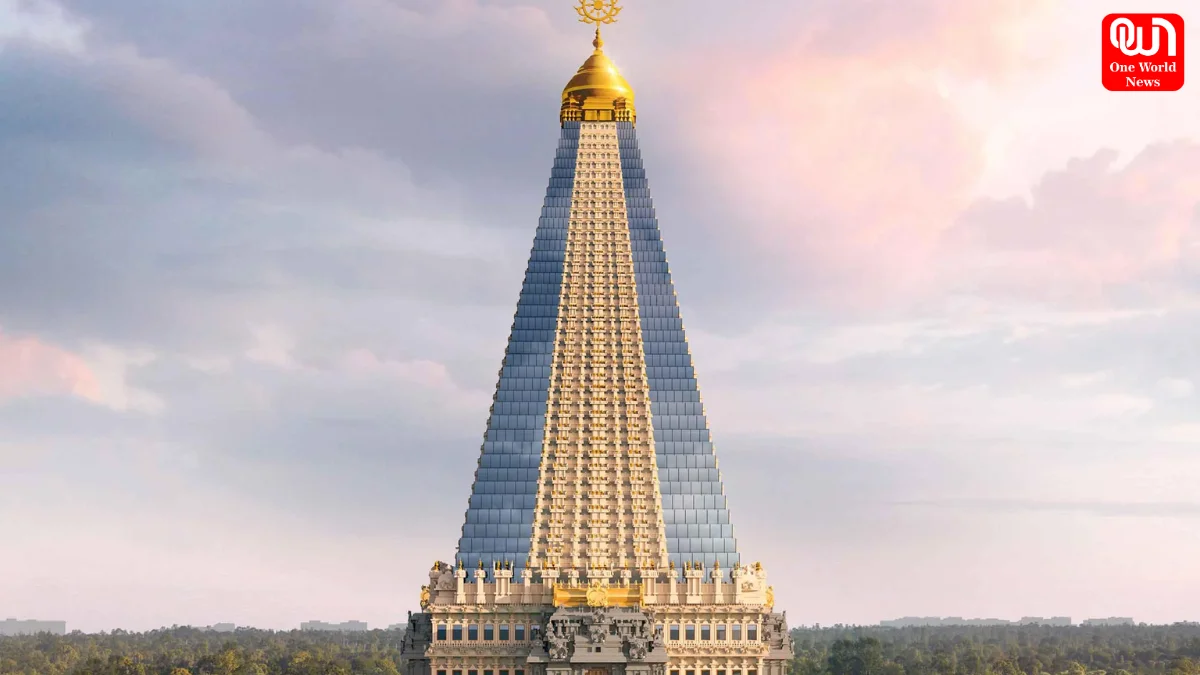 430-Foot Hare Krishna Heritage Tower, Hyderabad