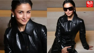 Alia Bhatt All-Black Femme Fatale Look, Gucci