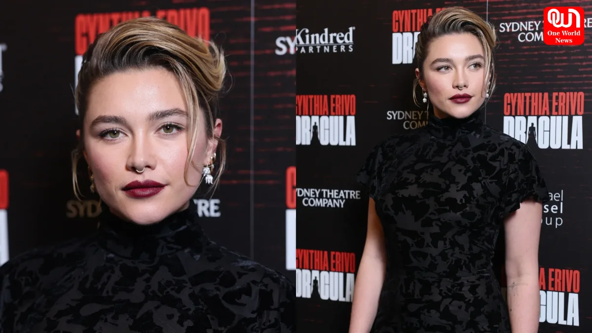Florence Pugh, Gothic Glam At Dracula West