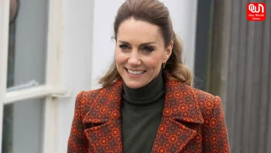 Kate Middleton, Vintage Wool Coat, Olive Pants, Welsh Mill