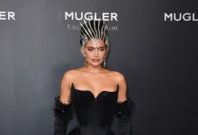 Kylie Jenner, BAFTA, Crystal-Drenched Gown