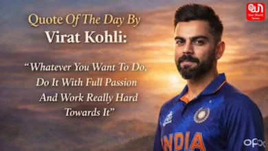 Quote Of The Day By Virat Kohli
