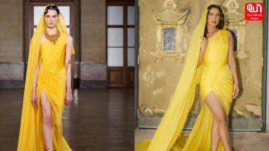 Red Carpet, Priyanka Chopra, Gaurav Gupta, Sari-Inspired Gown