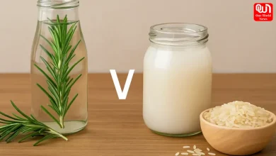 Rice Water vs. Rosemary Oil