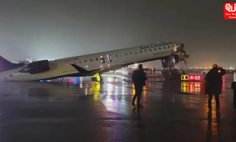 Air Canada Plane Collides