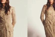 Ananya Panday, Monochrome Gold, Anamika Khanna